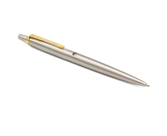 Ручка шариковая Parker JOTTER 17 UKRAINE SS GT BP Флаг желто-синий (16032_T008c), изображение 3