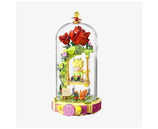 Конструктор Pantasy Le Petit Prince Серия Вечность-качели Роза (86322)
