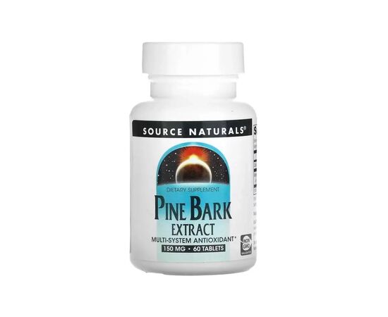 Витаминно-минеральный комплекс Source Naturals Экстракт сосновой коры, 150 мг, Pine Bark Extract, 60 таблеток (SNS-02083)