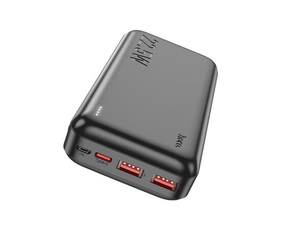Батарея універсальна HOCO 20000mAh, 22.5W, Black (J101A / 45365), зображення 2