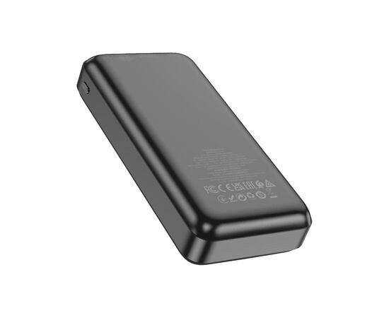 Батарея універсальна HOCO 20000mAh, 22.5W, Black (J101A / 45365), зображення 3