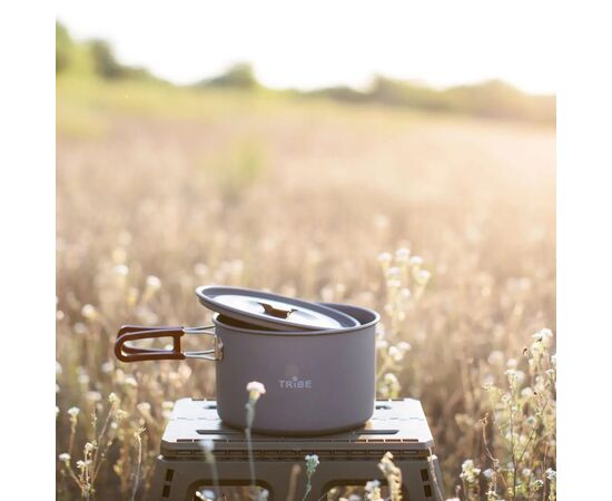 Котел туристический Tribe Pot 3 л Alu алюмінієвий grey (T-FH-0015-grey), изображение 11