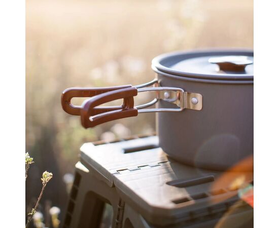Котел туристический Tribe Pot 3 л Alu алюмінієвий grey (T-FH-0015-grey), изображение 12