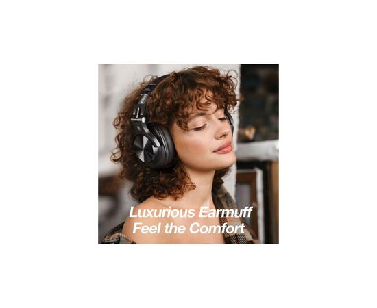 Наушники OneOdio Fusion A70 Bluetooth+3,5мм/6,35мм Black (A70 Black), изображение 8