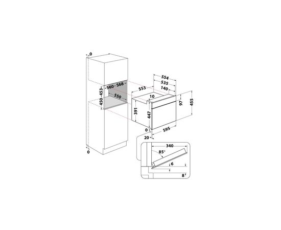 Микроволновая печь Whirlpool WMW44HMX, изображение 4