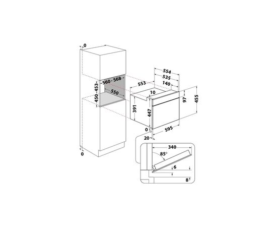 Микроволновая печь Whirlpool WMW57DHMW, изображение 4