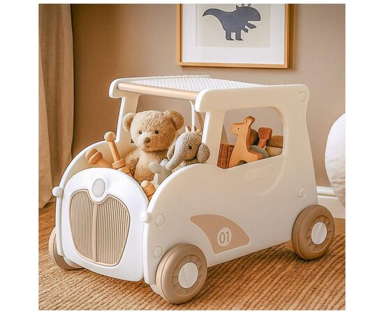 Чудомобиль Mealux Luigi Coffee Візок для іграшок (KD-D122 Coffee), изображение 3