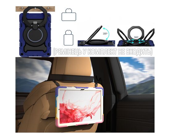 Чехол для планшета BeCover Stand Samsung Galaxy Tab S10 FE Plus (SM-X620/SM-X626) 13.1" Black (714564), изображение 6