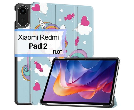Чохол до планшета BeCover Smart Case Xiaomi Redmi Pad 2 11.0" Unicorn (714626)