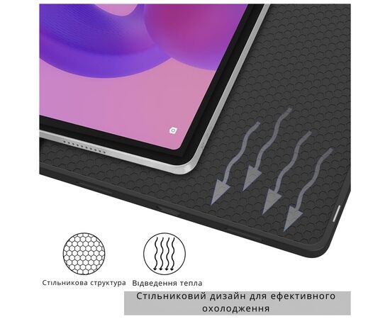 Чехол для планшета BeCover Flexible TPU Mate Lenovo Idea Tab/K11 (2nd Gen) TB336/Xiaoxin Pad (2025) 11" Black (714893), изображение 6