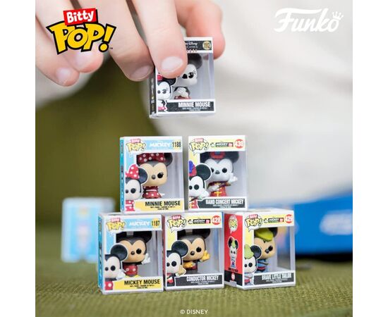 Фигурка Funko Pop набор Bitty Pop! серии Дисней (4 фигурки в ассортименте) (76340), изображение 6