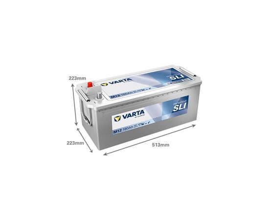 Аккумулятор автомобильный Varta Black ProMotive 180Ah (680011140), изображение 3