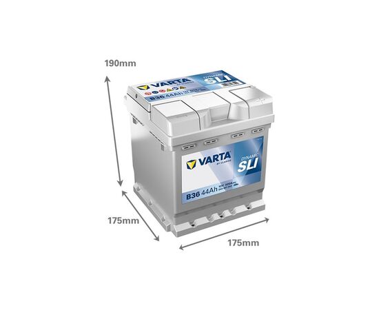 Аккумулятор автомобильный Varta Blue Dynamic 44Ah (544401042), изображение 3