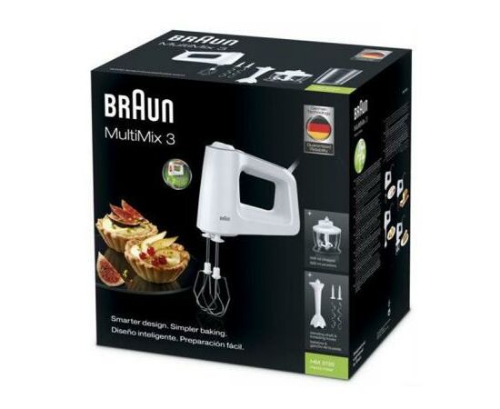 Міксер Braun HM 3135 WHITE (HM3135WHITE), зображення 3