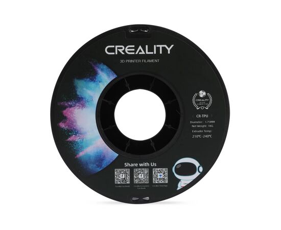 Пластик для 3D-принтера Creality TPU 1кг, 1.75мм, black (3301040040), зображення 4