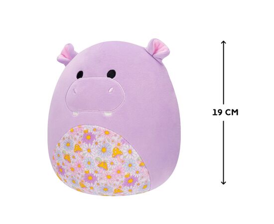 Мягкая игрушка Squishmallows Бегемот Ханна 19 см (SQCR05409), изображение 2