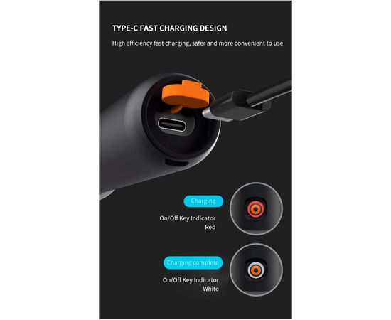 Фонарь Xiaomi Jimihome Flashlight Black (JM-G3801), изображение 12