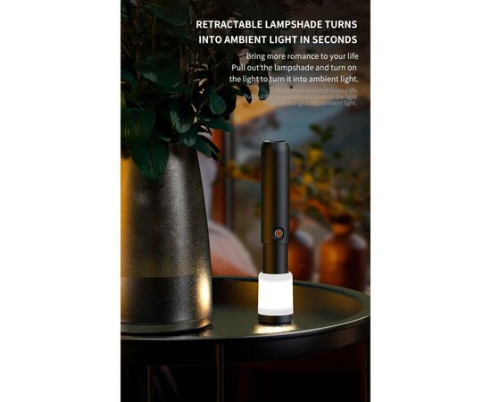 Фонарь Xiaomi Jimihome Flashlight Black (JM-G3801), изображение 5