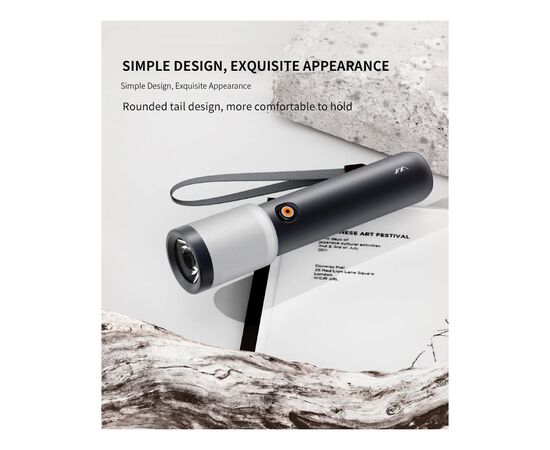 Фонарь Xiaomi Jimihome Flashlight Black (JM-G3801), изображение 9