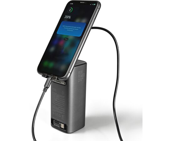 Батарея универсальная Videx 20000mAh 130W PD/100W TFT LCD Display (VPB-350-G), изображение 10