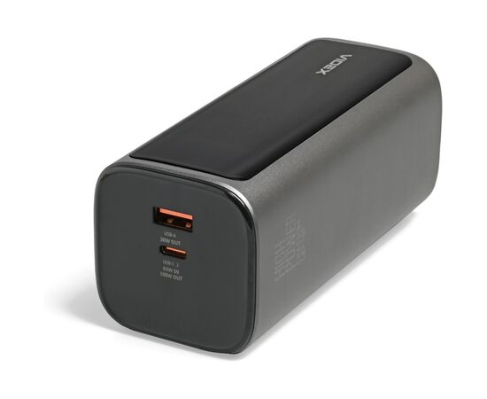 Батарея универсальная Videx 20000mAh 130W PD/100W TFT LCD Display (VPB-350-G), изображение 5