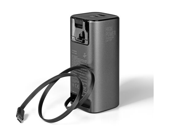 Батарея универсальная Videx 20000mAh 130W PD/100W TFT LCD Display (VPB-350-G), изображение 8