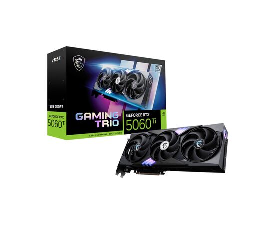 Видеокарта MSI GeForce RTX5060Ti 8Gb GAMING TRIO OC (RTX 5060 Ti 8G GAMING TRIO OC), изображение 7