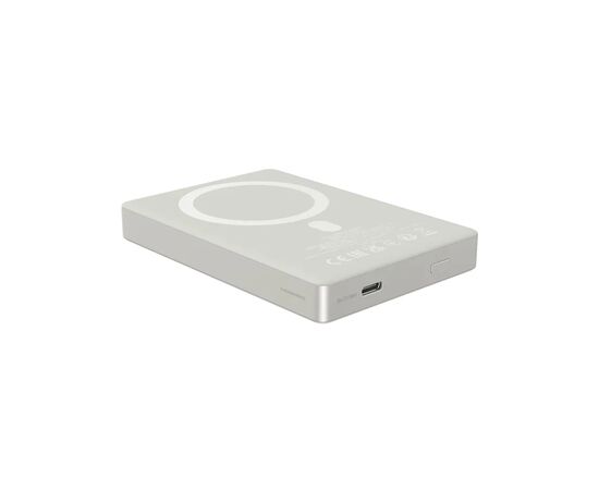 Батарея универсальная Canyon 10000mAh OnPower 511 PD20W Magnetic wireless MagSafe Grey (CNS-CPB511G), изображение 4