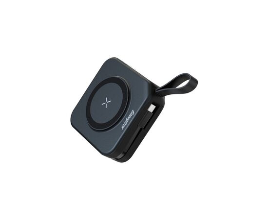 Батарея универсальная Energizer Magnetic Wireless 10000mAh 20W PD, AC зарядка, QI/15W, built-in USB-C (QM10001AC), изображение 2