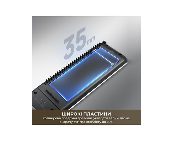 Выпрямитель для волос Dreame Паровий випрямляч Dreame AuraSteam Straight White AA01A (AA01A-WH), изображение 5