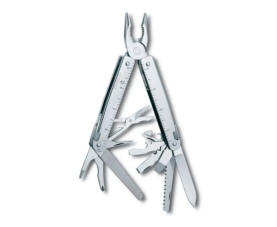 Мультитул Victorinox SwissTool X Plus Ratchet Leather Case (3.0339.L), зображення 8