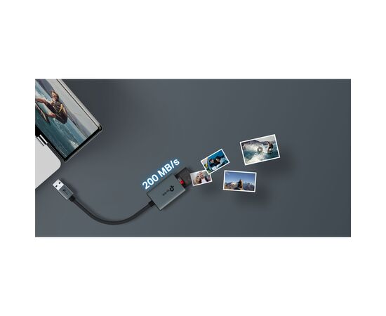 Зчитувач флеш-карт TP-Link USB 2.0 to SD/TF (UA430), зображення 5