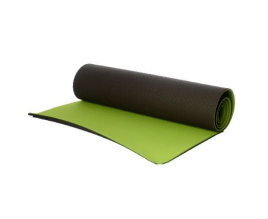 Килимок для фітнесу Ecofit MD9012 двошаровий TPE 183 х 61 х 0,6 см Темно-зелений/зелений (К00026950)