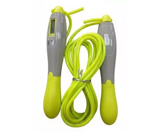 Скакалка Ecofit MDJR020 275 х 0,5 см лимонна (К00026974)