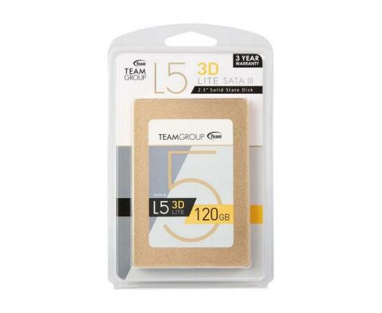 Накопичувач SSD 2.5" 120GB Team (T253TD120G3C101), зображення 4