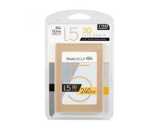 Накопичувач SSD 2.5" 240GB Team (T253TD240G3C101), зображення 5