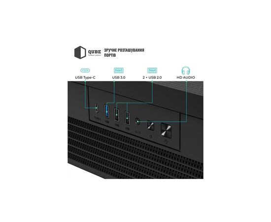 Корпус для ПК Qube FORT_GBNU3, изображение 5