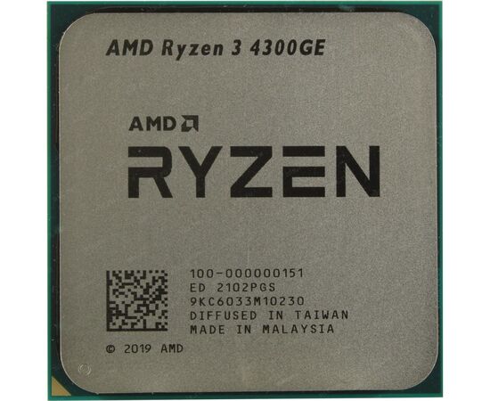 Процессор AMD Ryzen 3 4300GE (100-000000151)