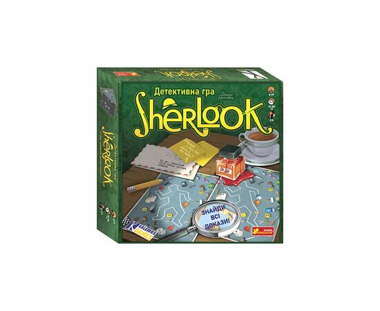 Настільна гра Ранок Детективна гра.Sherlook (4823076153885)