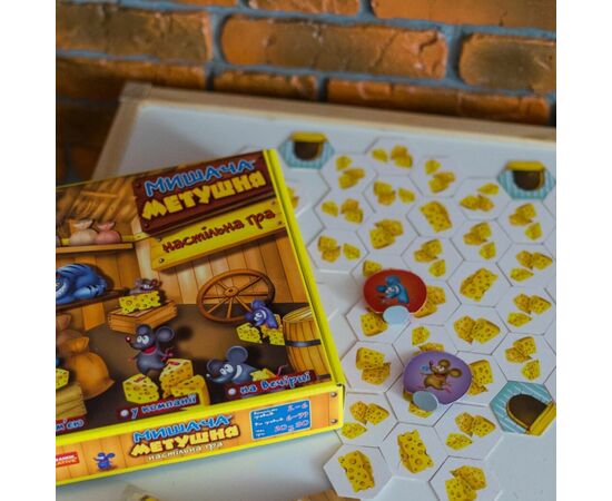 Настольная игра Ранок Мышиная суматоха (4823076153861), изображение 5