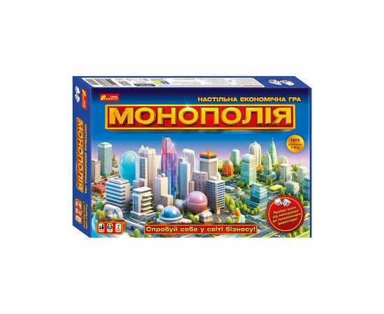 Настольная игра Ранок Монополия (4827677878970)