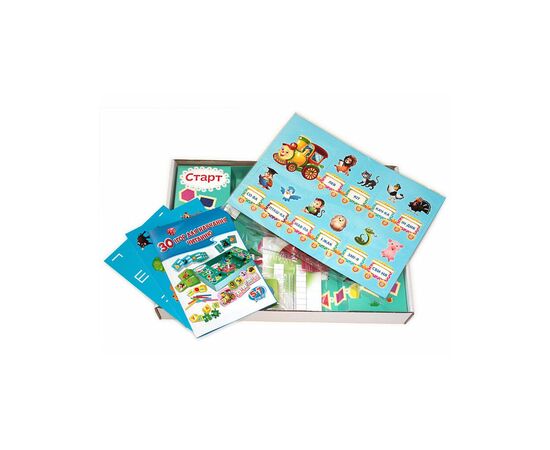 Настольная игра Ранок Большой набор. 30 игр для обучения чтению (4823076143282), изображение 3