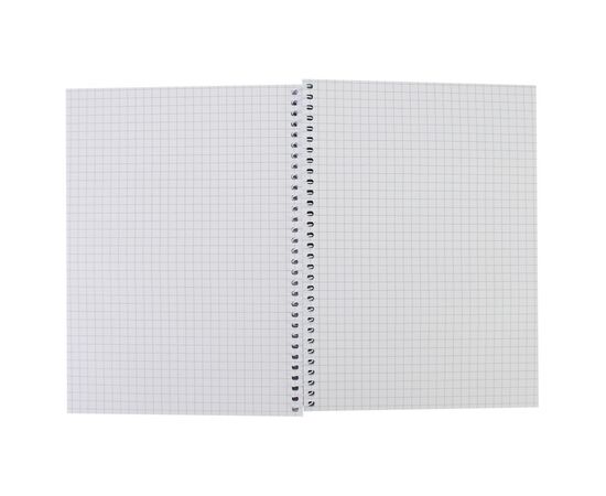 Блокнот Maxi А5, пластикова обкладинка, спіраль, 80 арк., клітинка (MX21950-03), зображення 2