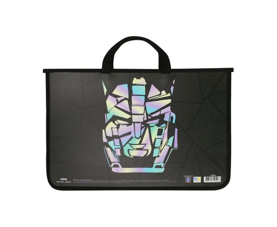 Папка - портфель Maxi А4 пластиковый на молнии (MX30051)