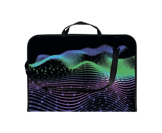 Папка - портфель Maxi А3 пластиковый на молнии (MX30003-05)