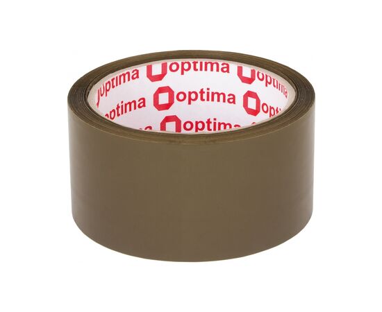Скотч Optima 48 мм х 50 м х 43 мкм Extra, коричневый (O45327)