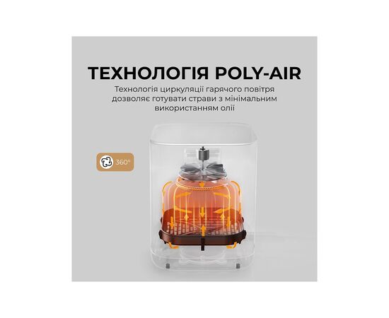 Мультипіч MOVA AeroChef FD10s Pro White (VFF12A-WH-S), зображення 11