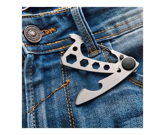 Мультитул Schwarzwolf Burundi 10 функцій сірий (F6000300AJ3), изображение 7