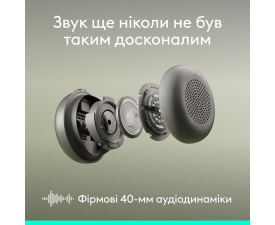 Наушники Logitech Zone Wireless 2 ES Graphite (981-001503), изображение 3