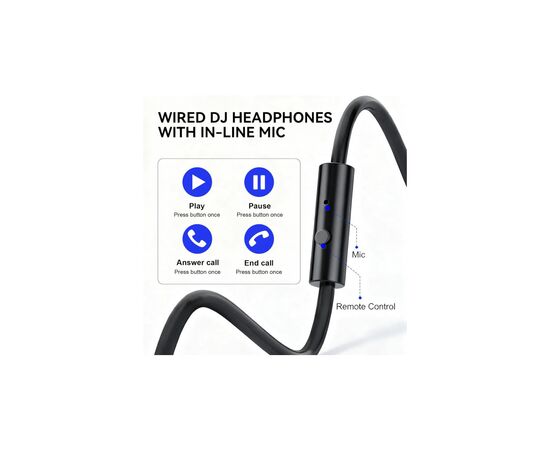 Навушники OneOdio Pro 50 3,5мм/6,35мм Black (Pro 50 Black), зображення 6